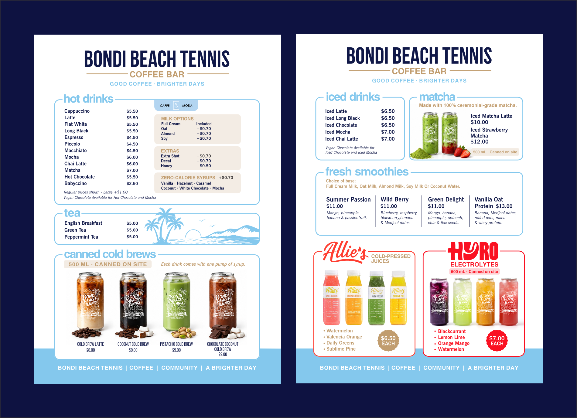 Menu Design by design.picnic for this project | Design #37728461