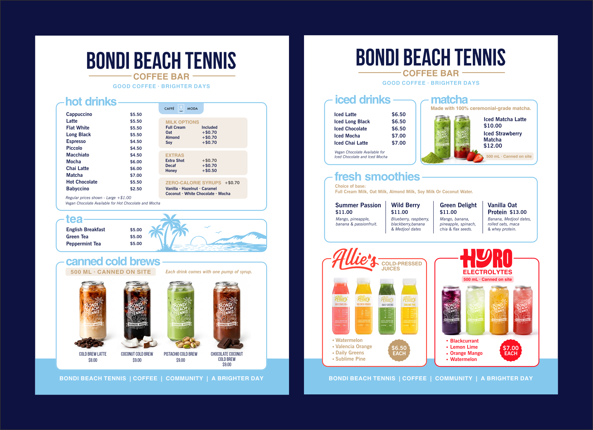 Menu Design by design.picnic for this project | Design #37728794