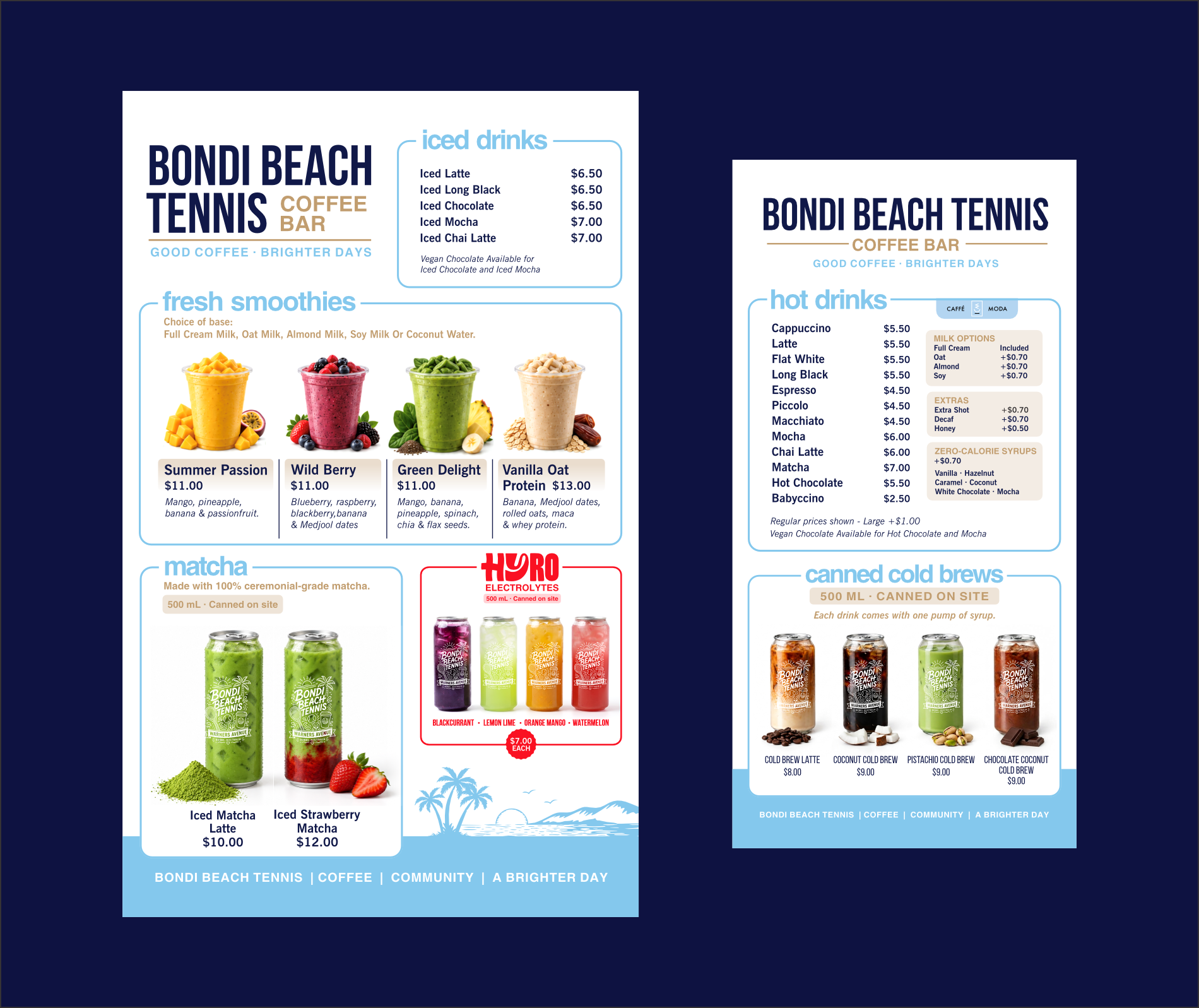 Menu Design by design.picnic for this project | Design #37732641