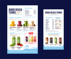 Menu Design by design.picnic for this project | Design: #37734931