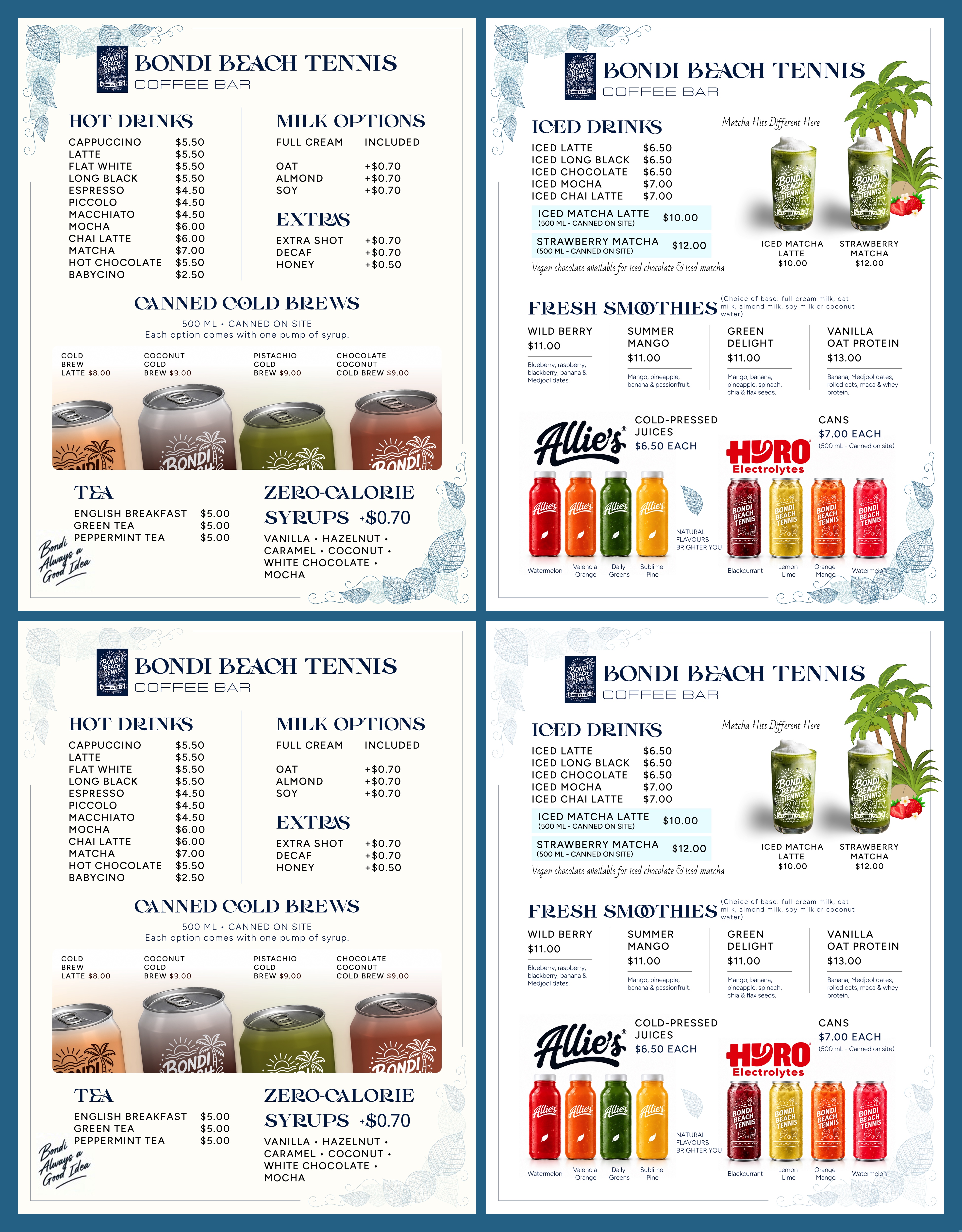 Menu Design by pb for this project | Design #37723475
