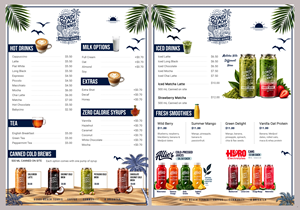 Menu Design by pb for this project | Design: #37723476