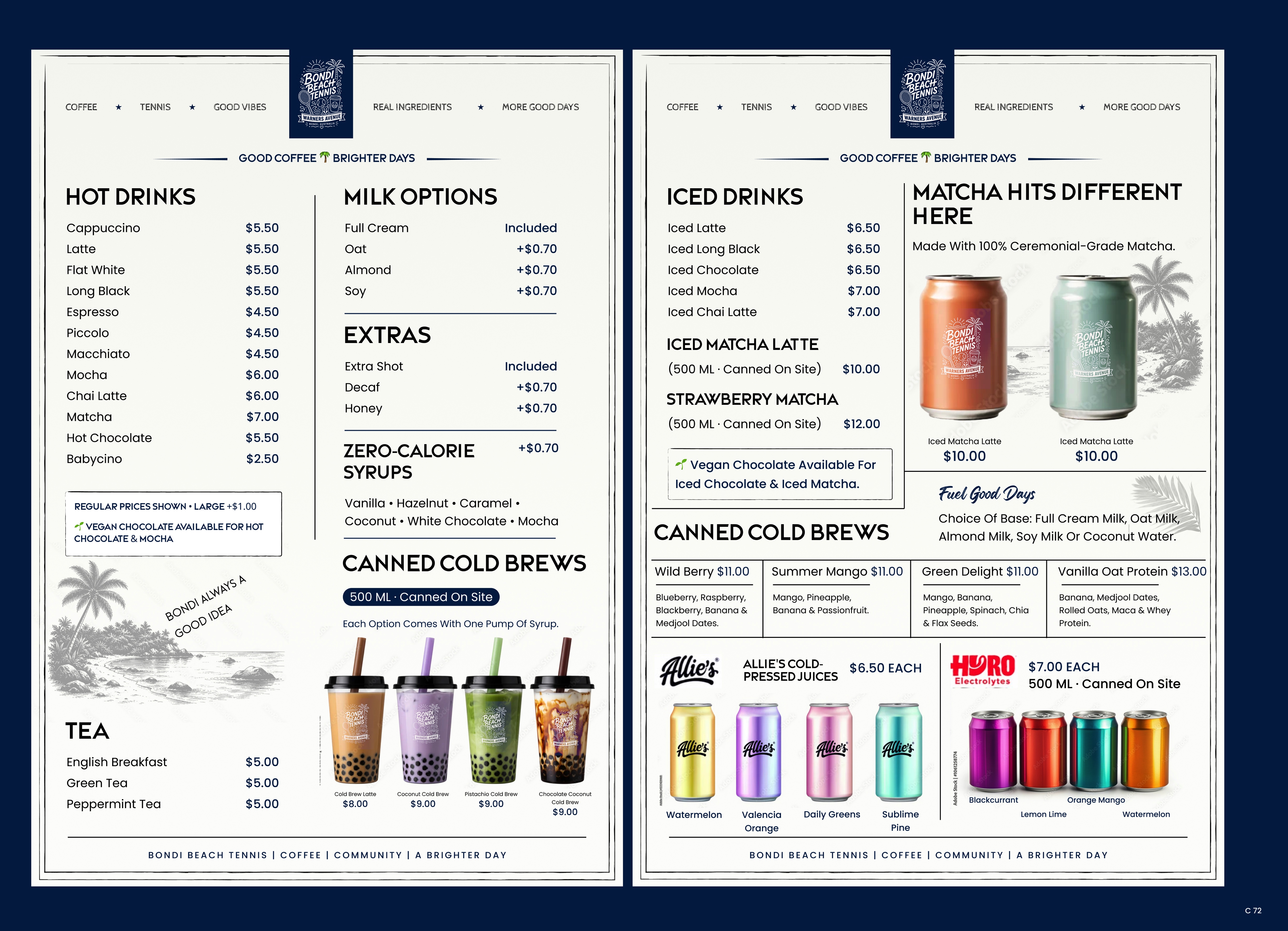 Menu Design by pb for this project | Design #37723477