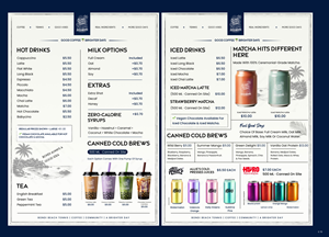 Menu Design by pb for this project | Design: #37723477