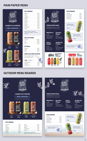Menu Design by pb for this project | Design: #37723478