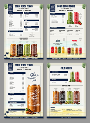 Menu Design by pb for this project | Design: #37723479