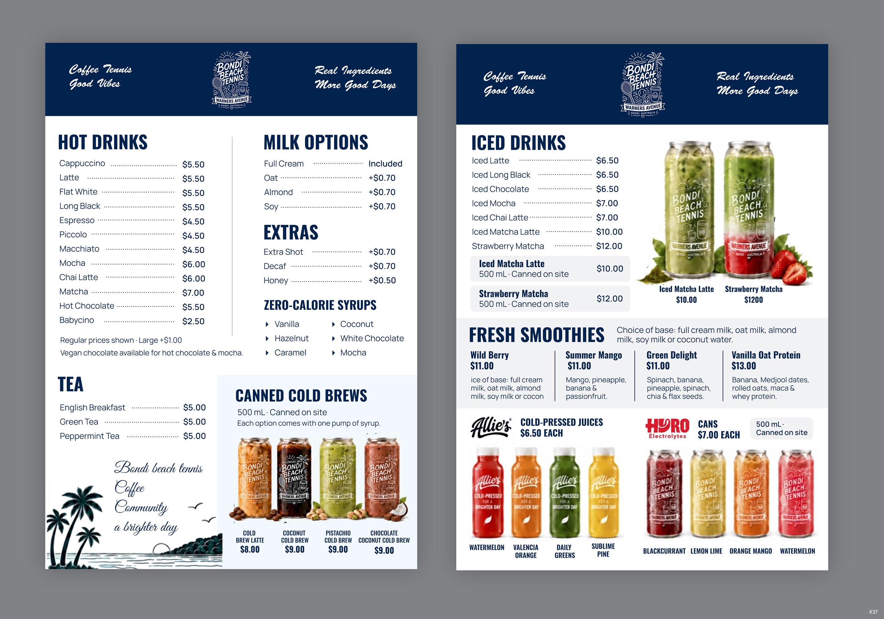 Menu Design by pb for this project | Design #37723486