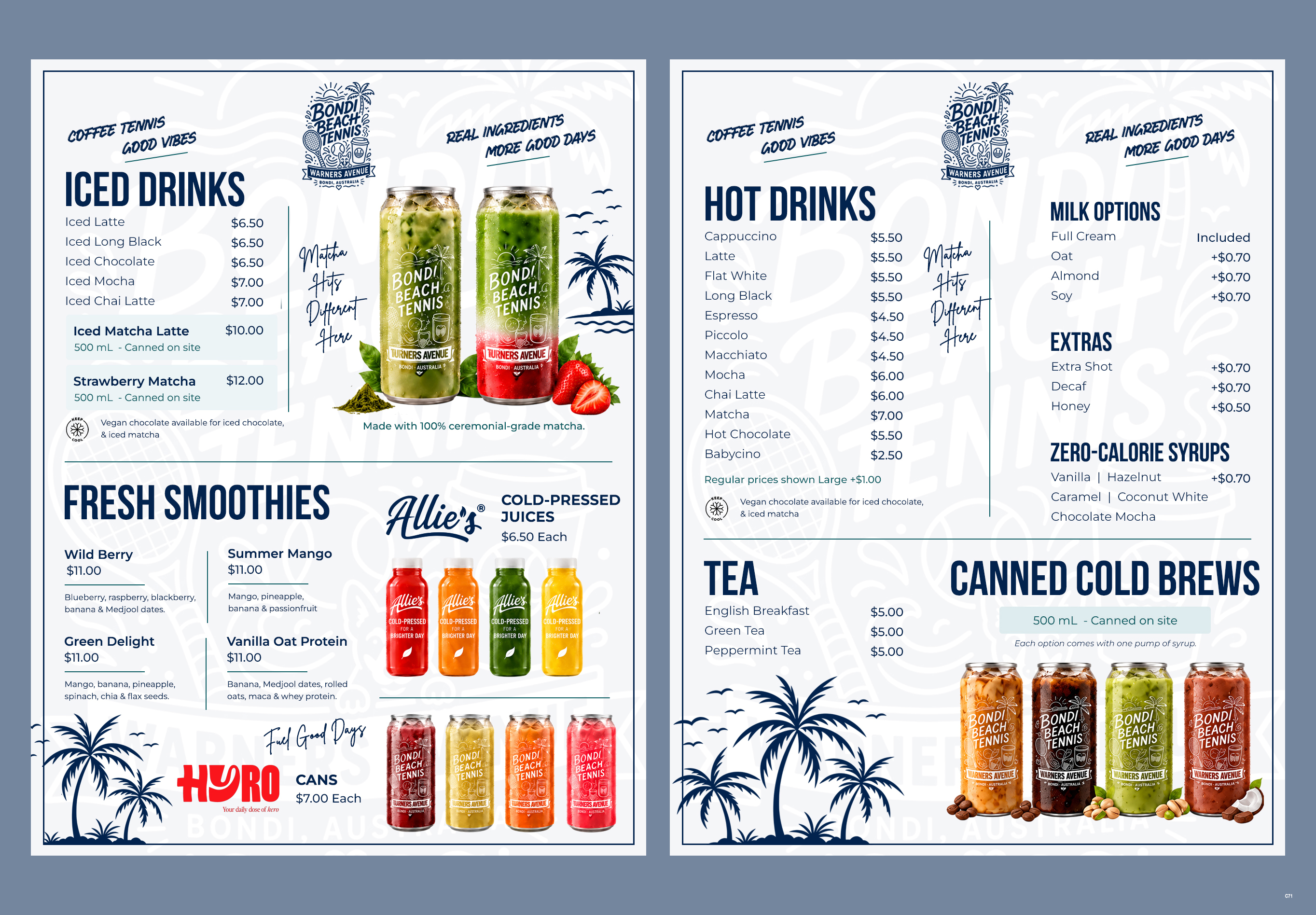 Menu Design by pb for this project | Design #37723487