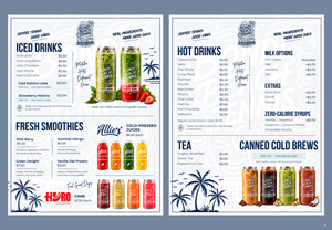 Menu Design by pb for this project | Design: #37723487