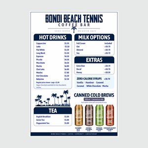 Menu Design by nng for this project | Design: #37726290