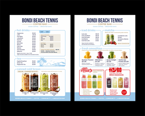 Menu Design by nng for this project | Design #37730203