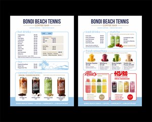 Menu Design by nng for this project | Design: #37732056