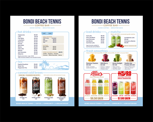 Menu Design by nng for this project | Design: #37733324