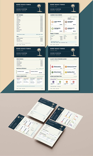 Menu Design by Sunil Peter for this project | Design: #37723581