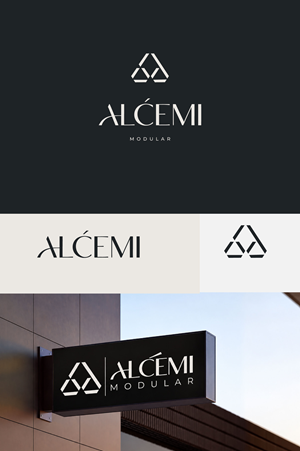 Diseño de Logo por Falcon Kreative para ALCEMI MODULAR | Diseño #37726274