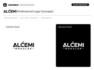 Logo Design by AbrinaDesign for ALCEMI MODULAR | Design: #37724390