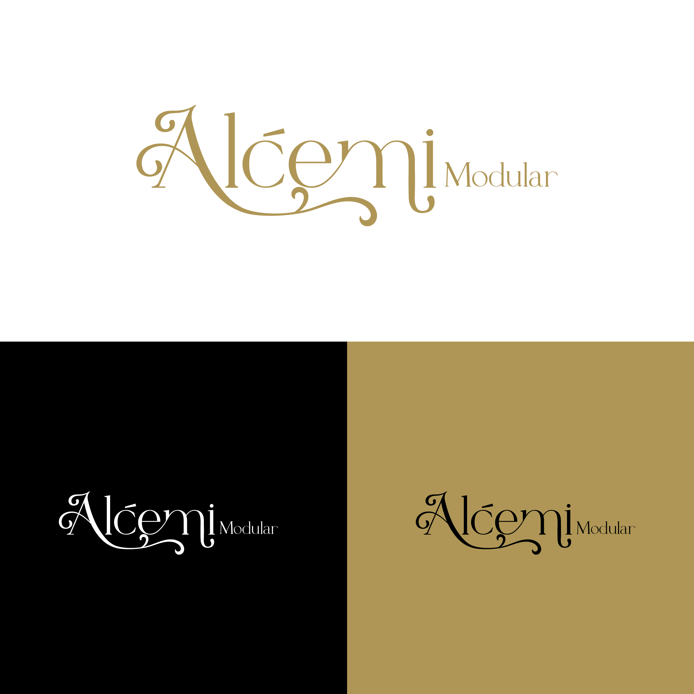 Logo Design by Toqeer Hussain for ALCEMI MODULAR | Design #37734193