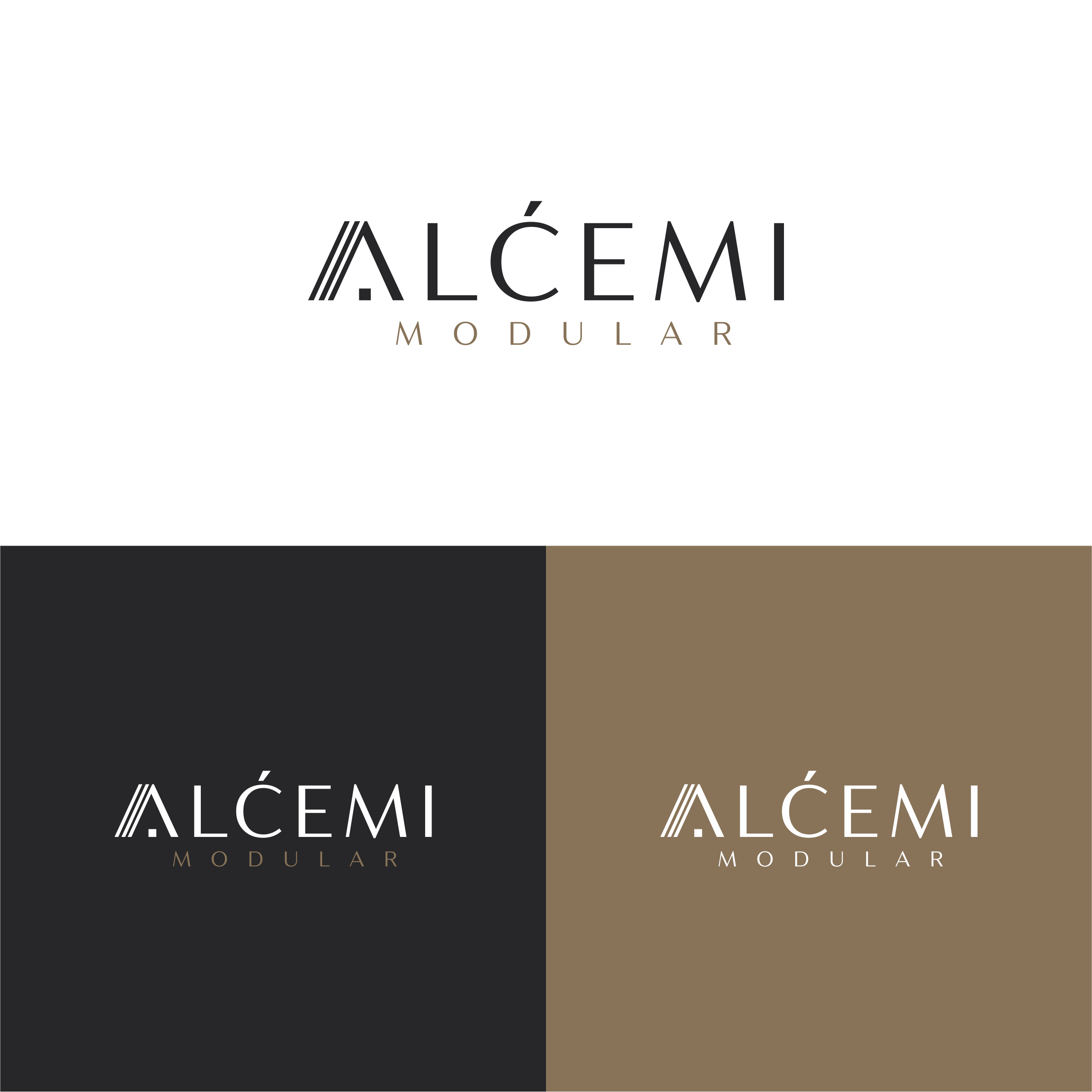 Logo Design by melzh for ALCEMI MODULAR | Design #37725699