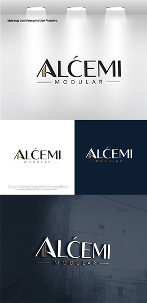 Logo Design by Pixel Signature for ALCEMI MODULAR | Design: #37727328