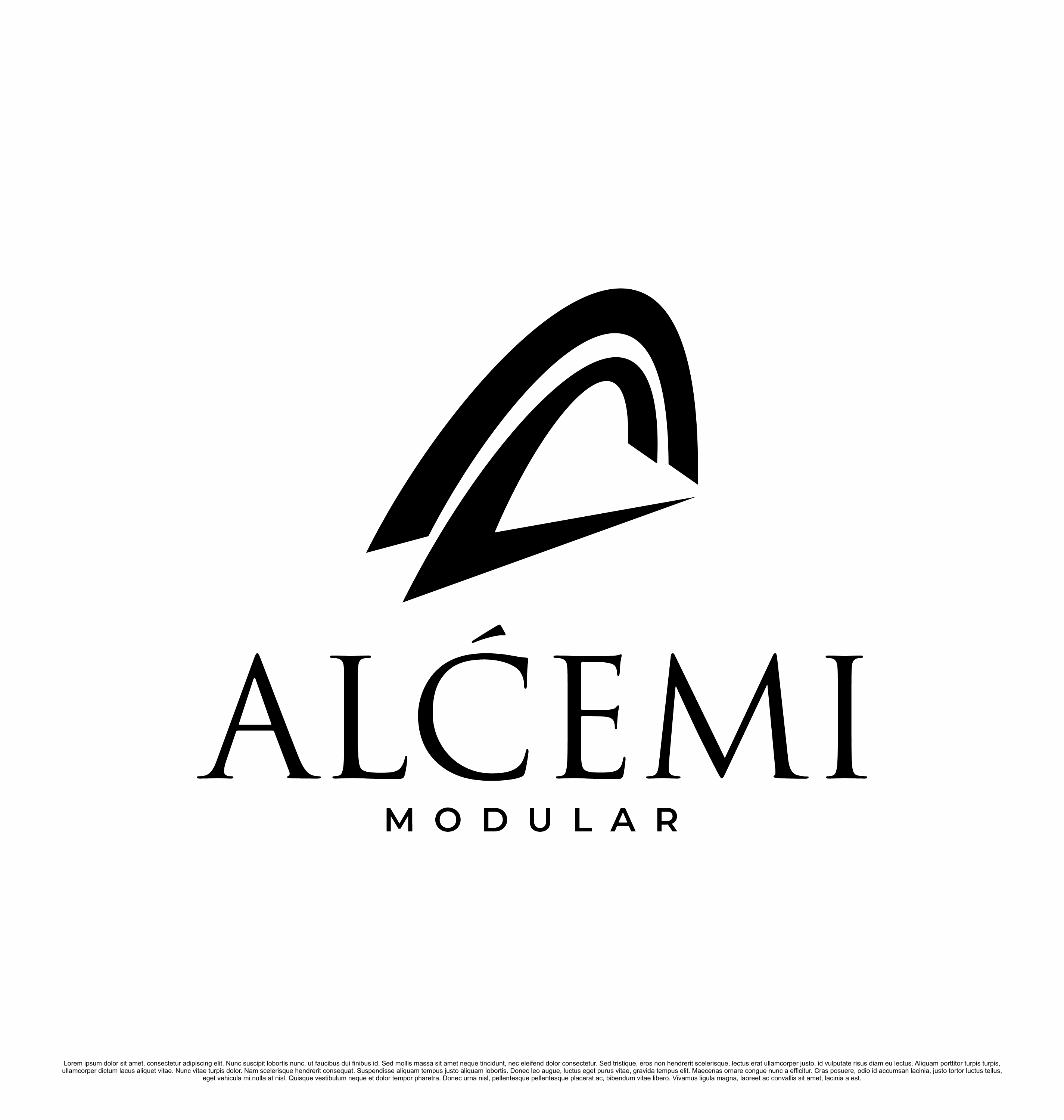 Logo Design by kebusibud for ALCEMI MODULAR | Design #37725567