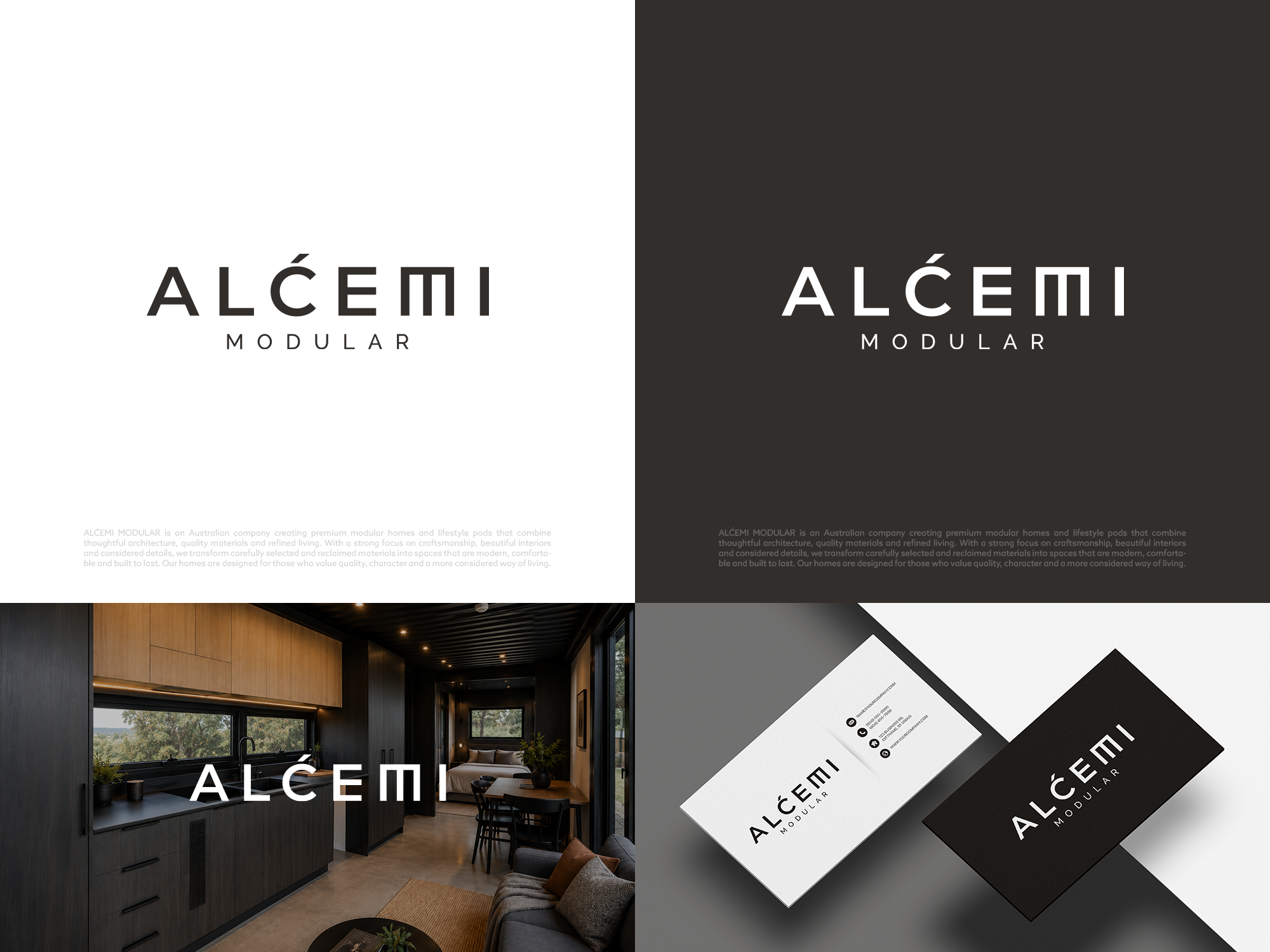 Logo Design by COLOUR CREATIVE for ALCEMI MODULAR | Design #37732139