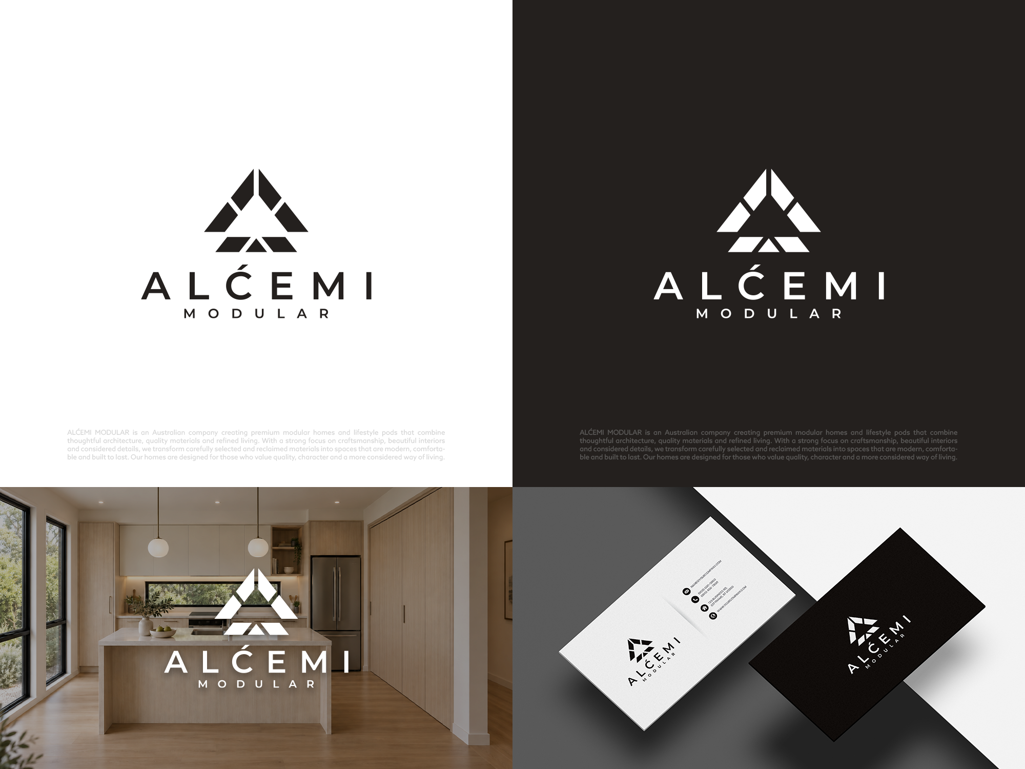 Logo Design by COLOUR CREATIVE for ALCEMI MODULAR | Design #37732392