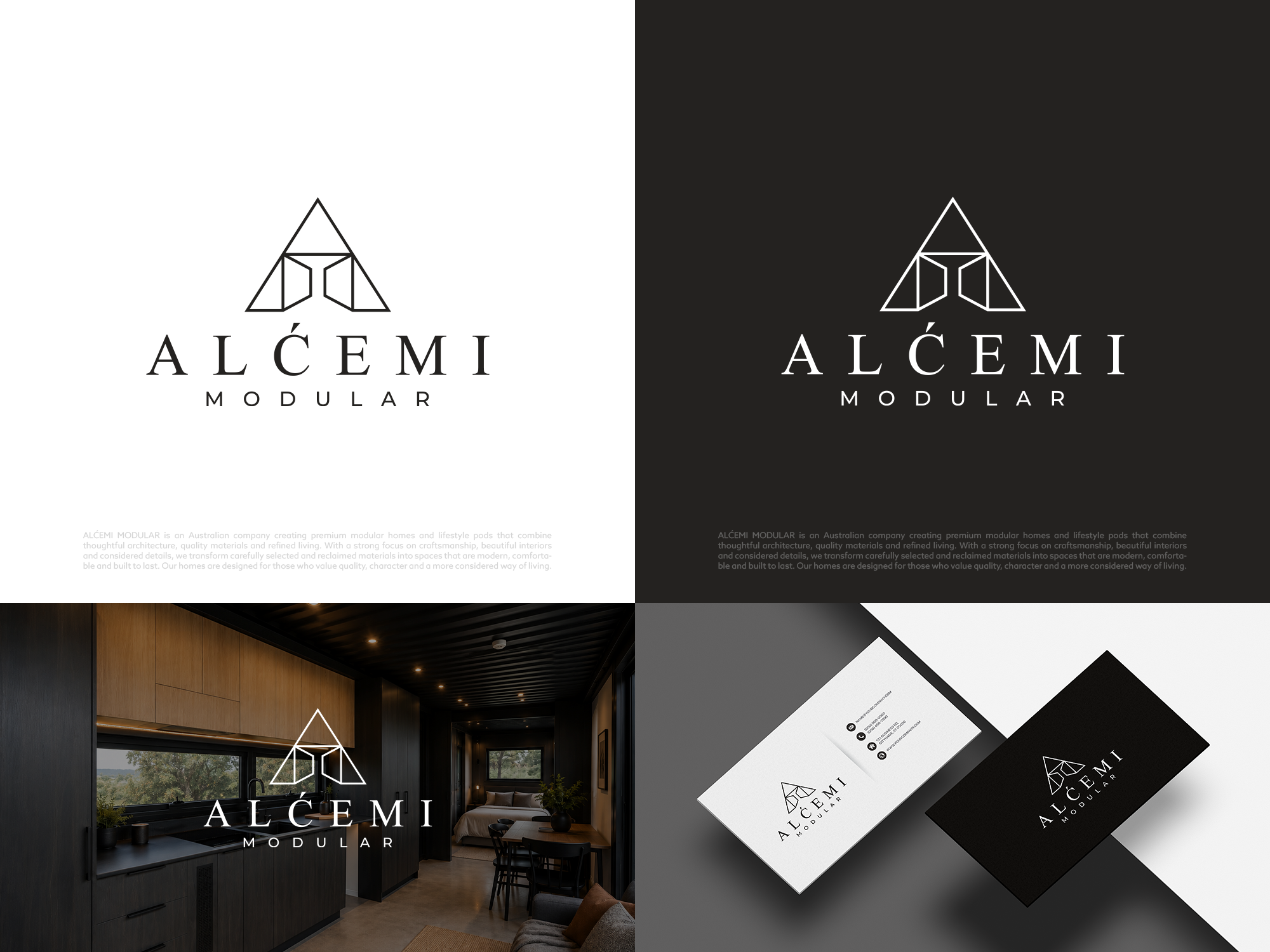 Logo Design by COLOUR CREATIVE for ALCEMI MODULAR | Design #37738372