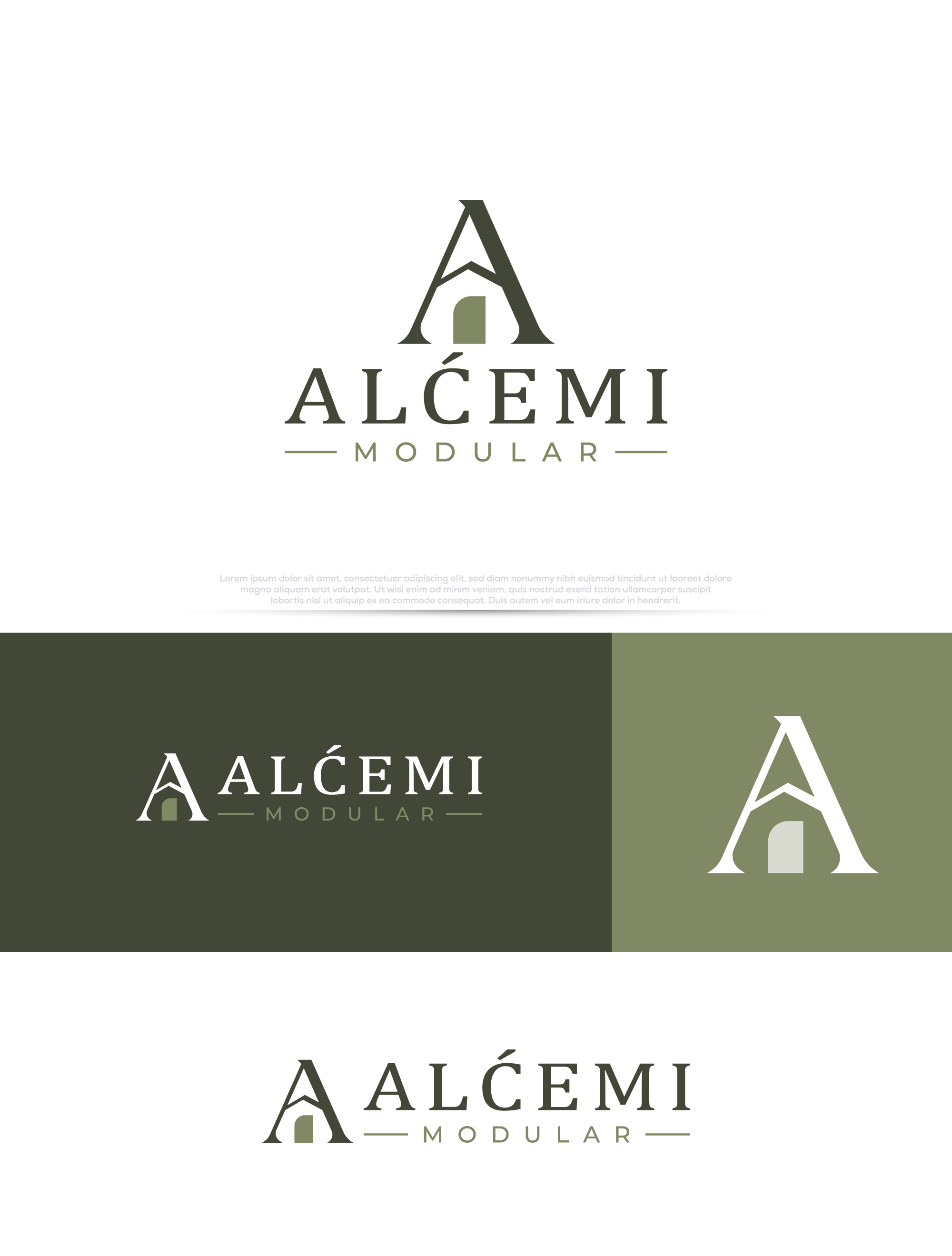 Logo Design by InkPilot_Studio™ for ALCEMI MODULAR | Design #37736589
