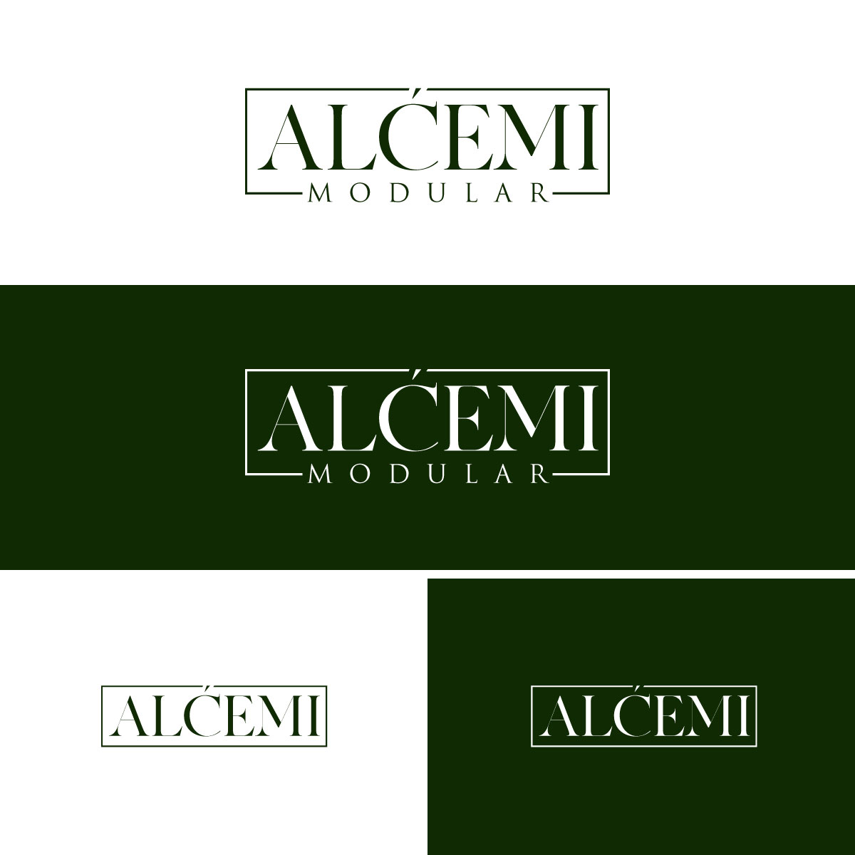 Logo Design by Signature Point for ALCEMI MODULAR | Design #37724328