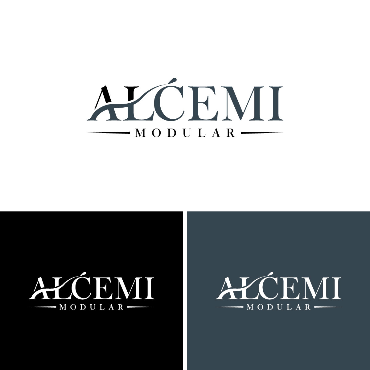 Logo Design by ExclusiveMind for ALCEMI MODULAR | Design #37736946