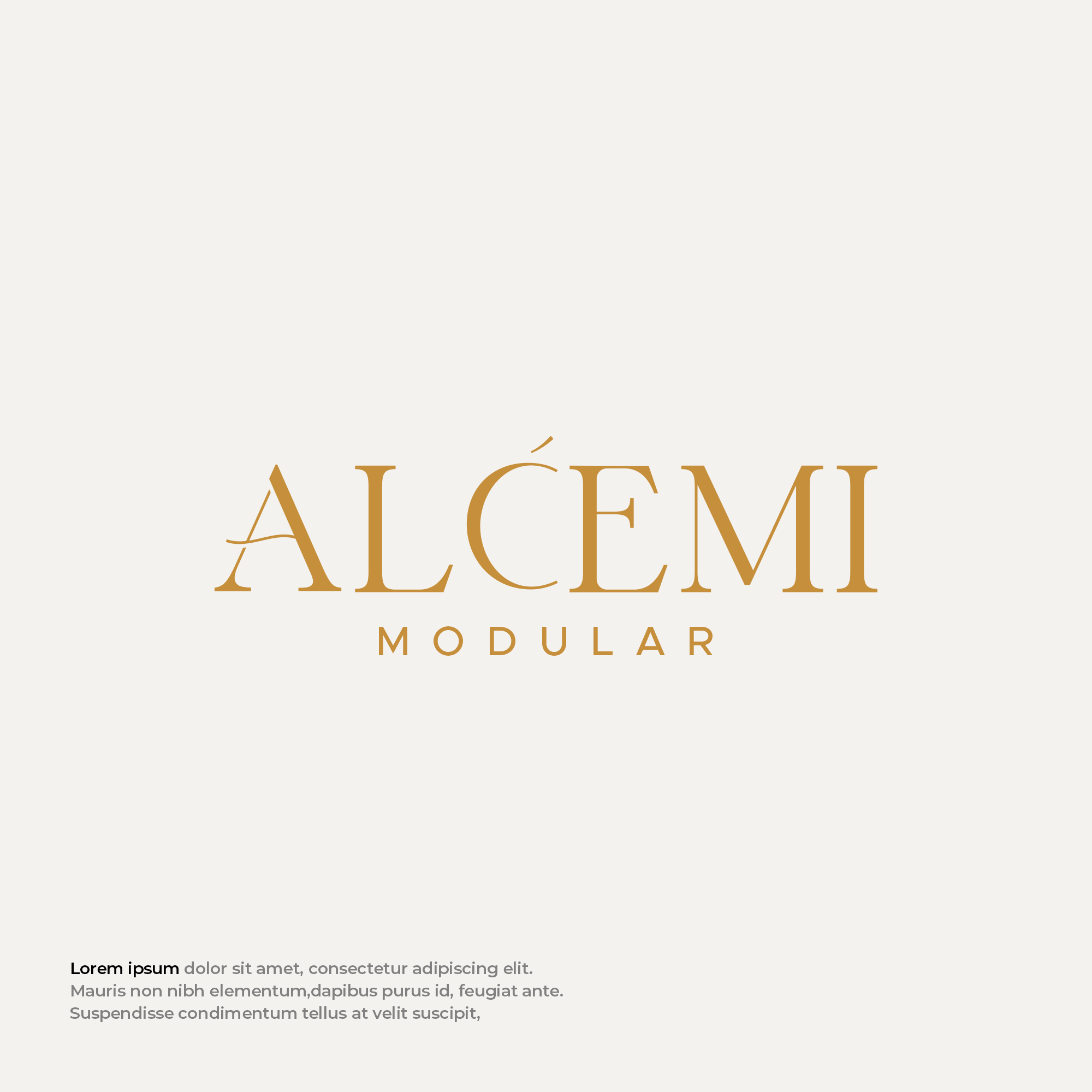 Logo Design by Mantra™ for ALCEMI MODULAR | Design #37730148