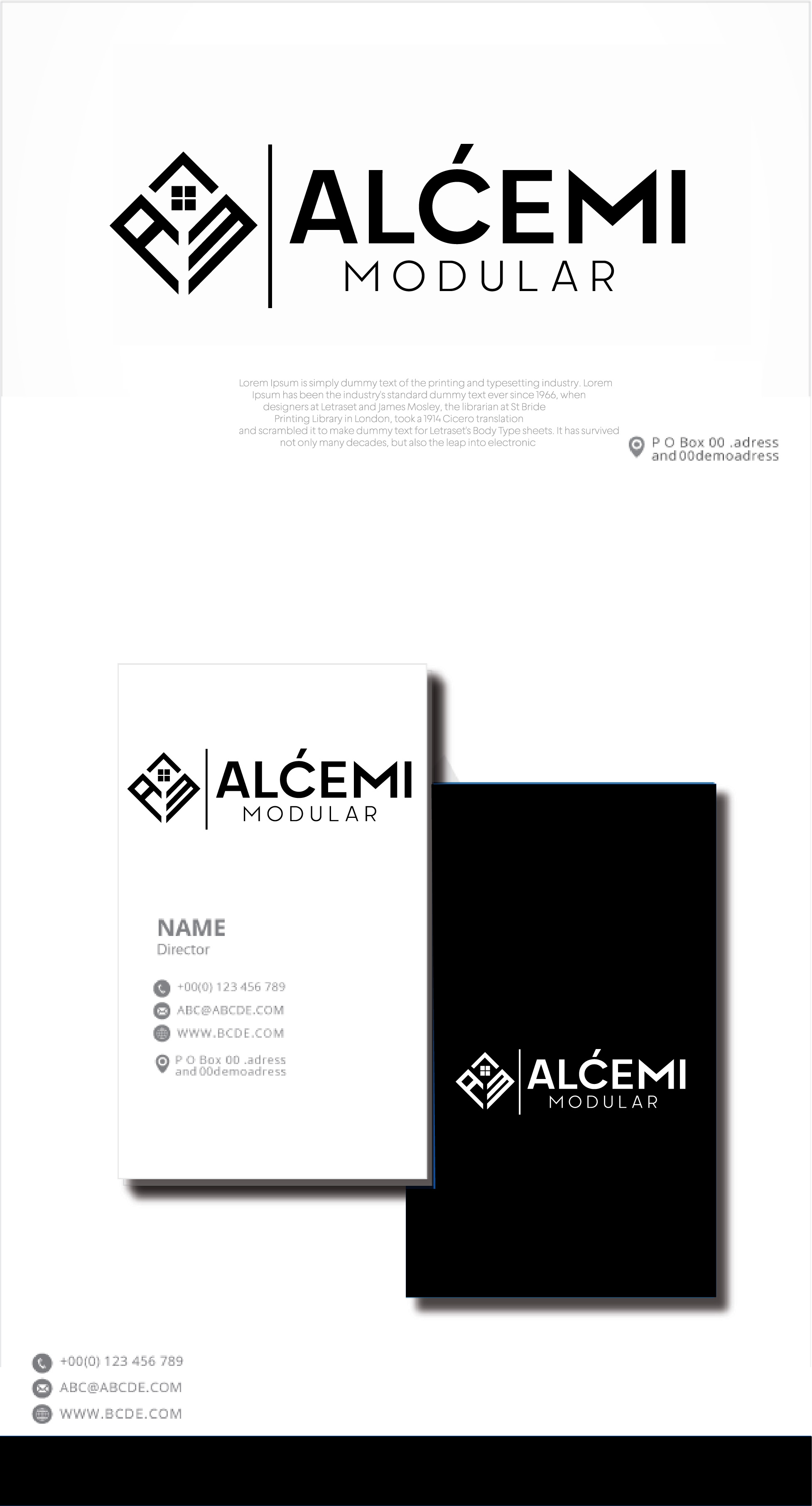 Logo Design by Design hunter 07 for ALCEMI MODULAR | Design #37732042