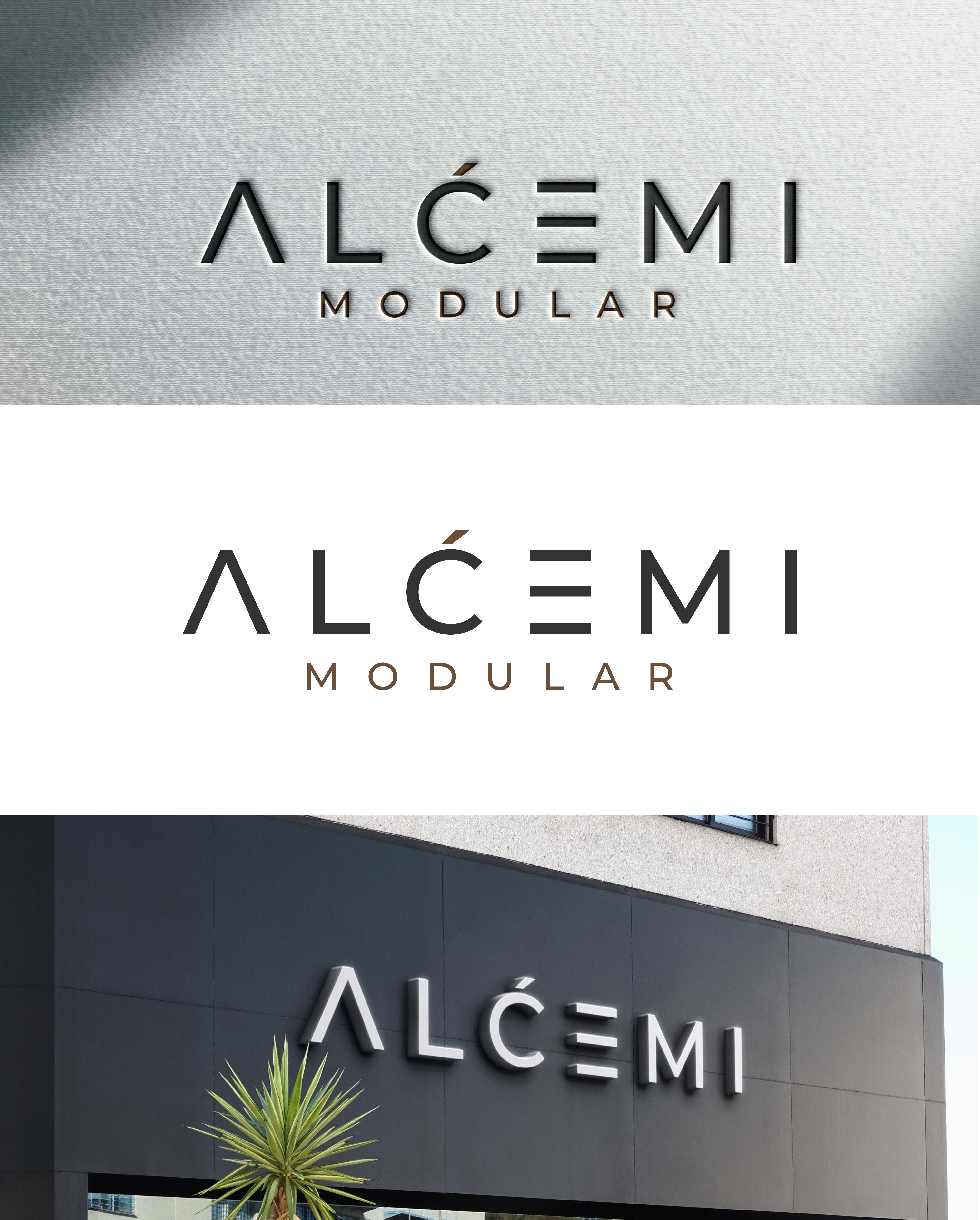 Logo Design by Studio Vertex for ALCEMI MODULAR | Design #37724745