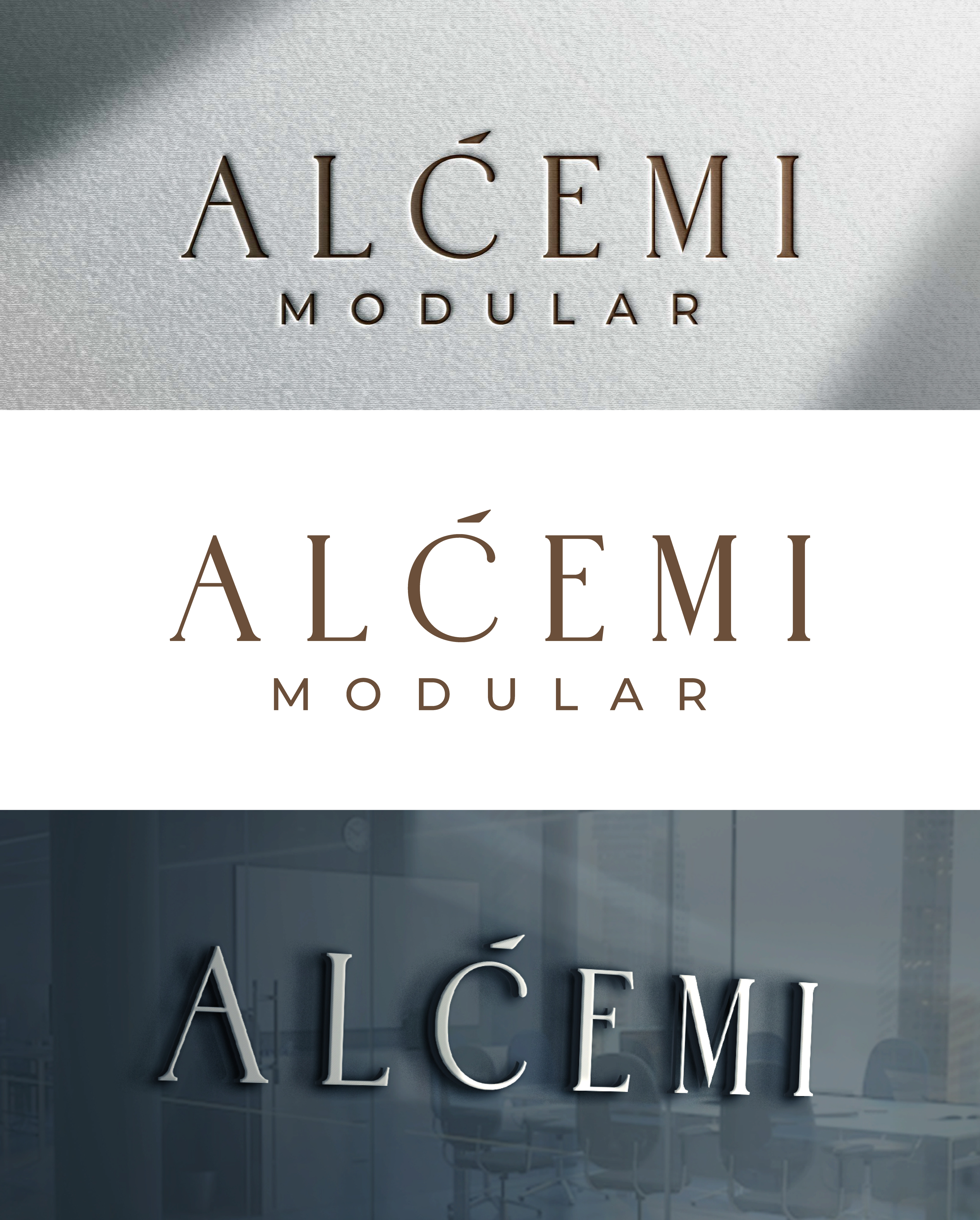 Logo Design by Studio Vertex for ALCEMI MODULAR | Design #37724833