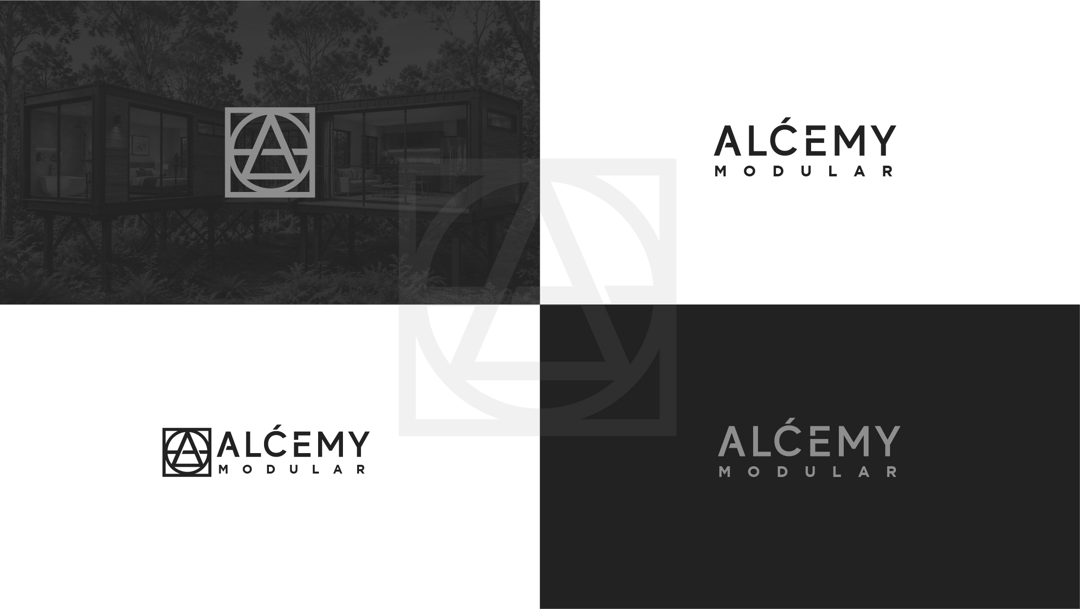 Logo Design by Birdcage for ALCEMI MODULAR | Design #37737239