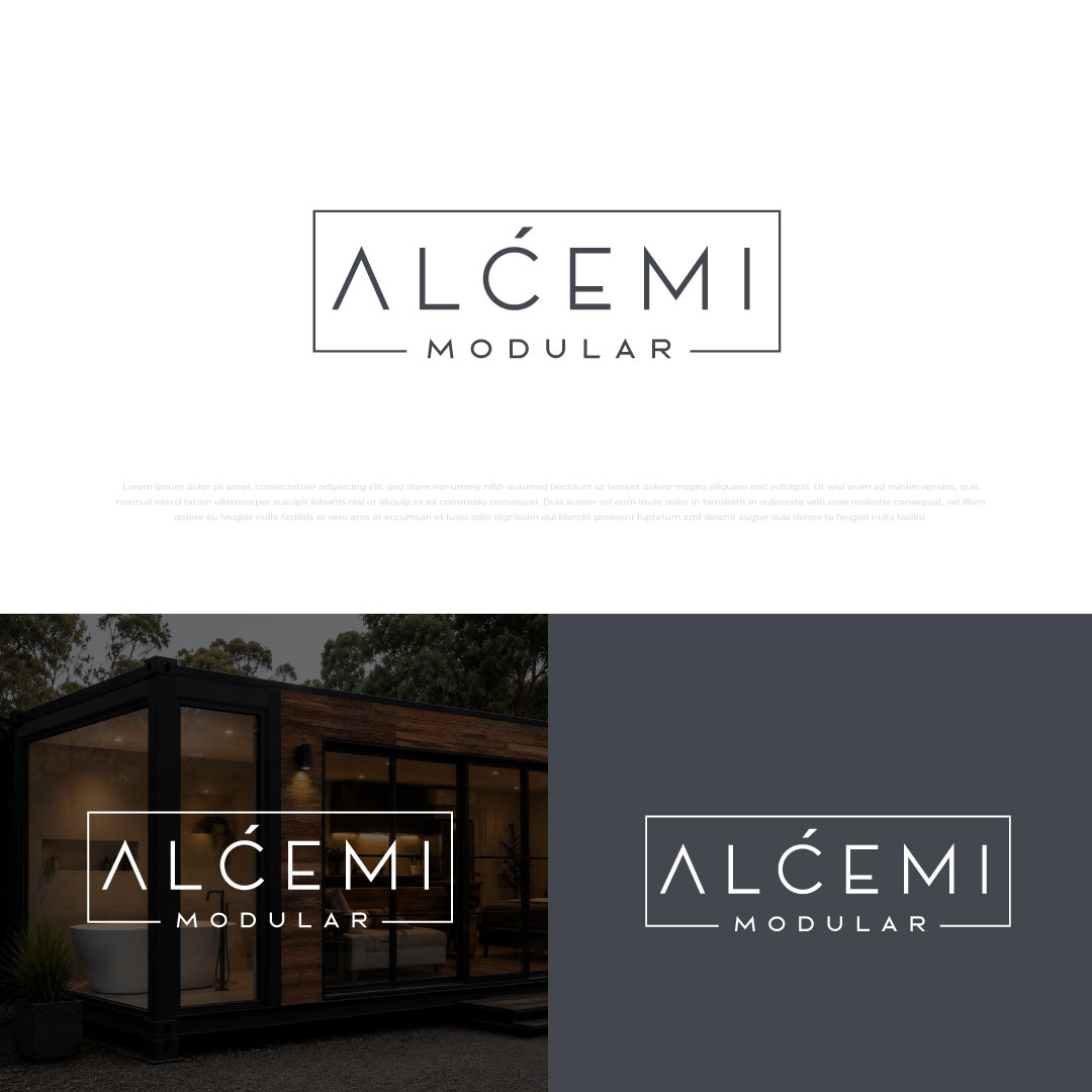 Logo Design by Timefortheweb for ALCEMI MODULAR | Design #37729481