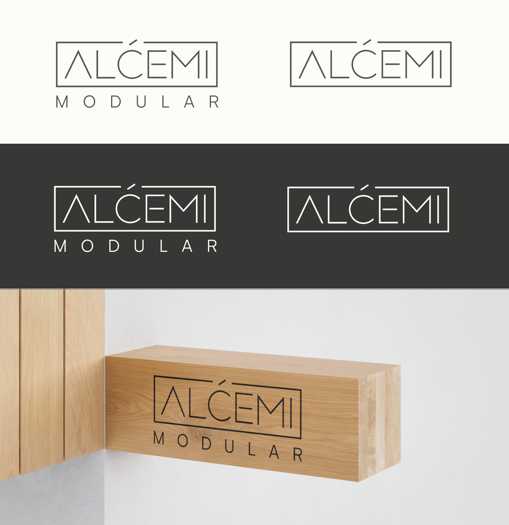 Logo Design by arikool for ALCEMI MODULAR | Design #37725261
