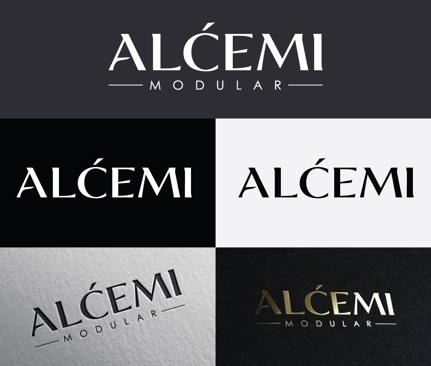 Logo Design by Atec for ALCEMI MODULAR | Design #37725570