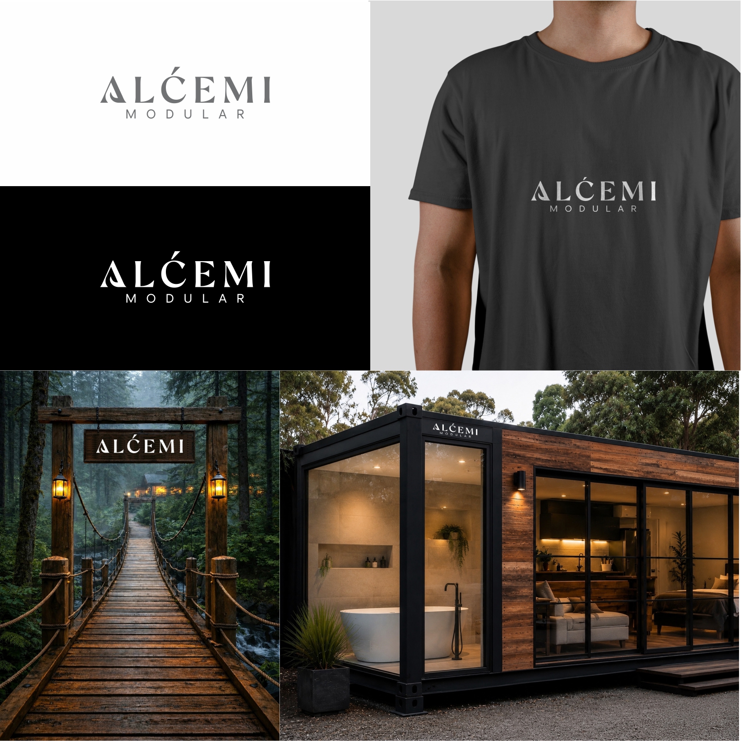Logo Design by kroneguitar83 for ALCEMI MODULAR | Design #37735077