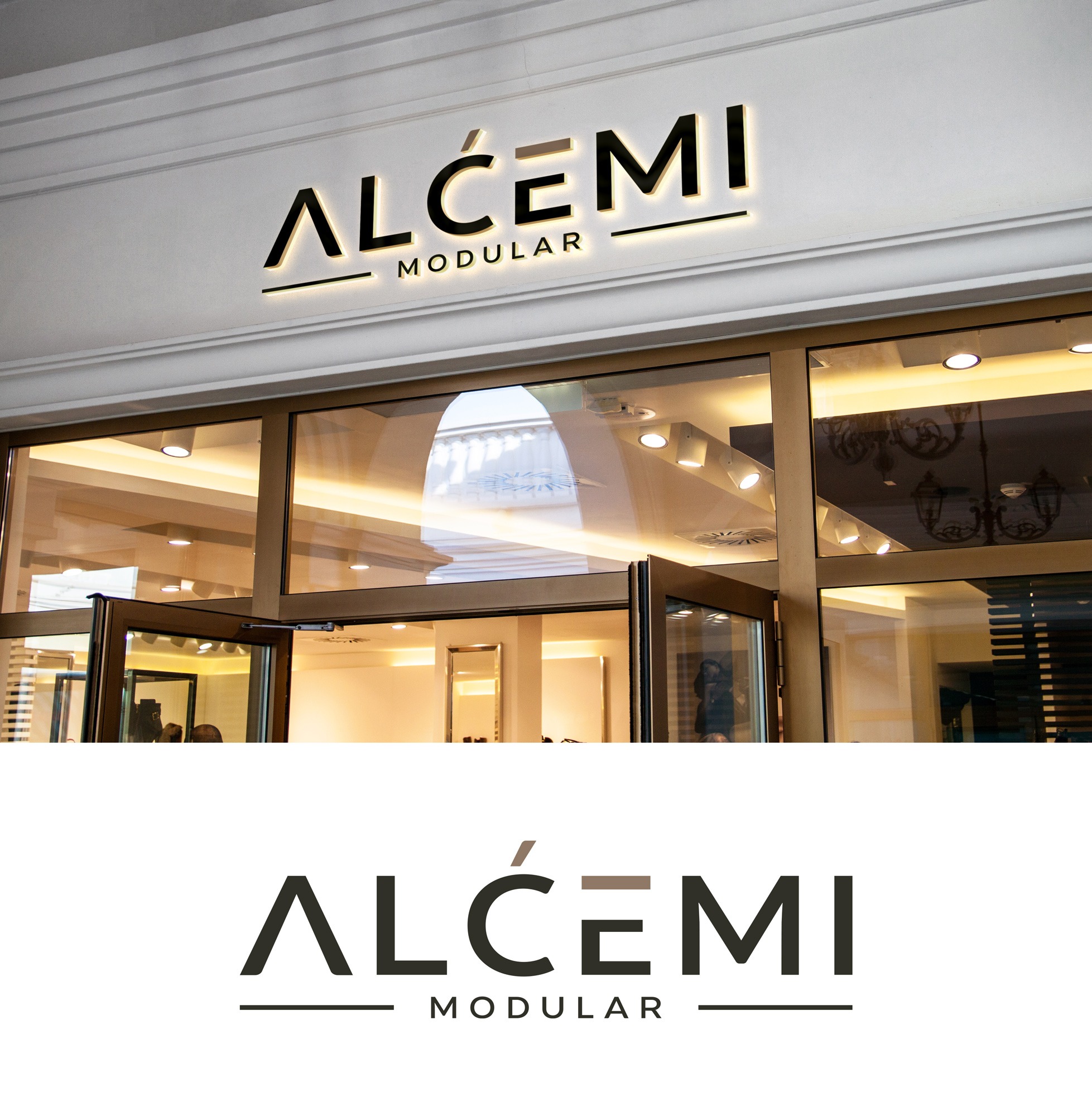 Logo Design by Impressive Designs for ALCEMI MODULAR | Design #37726098