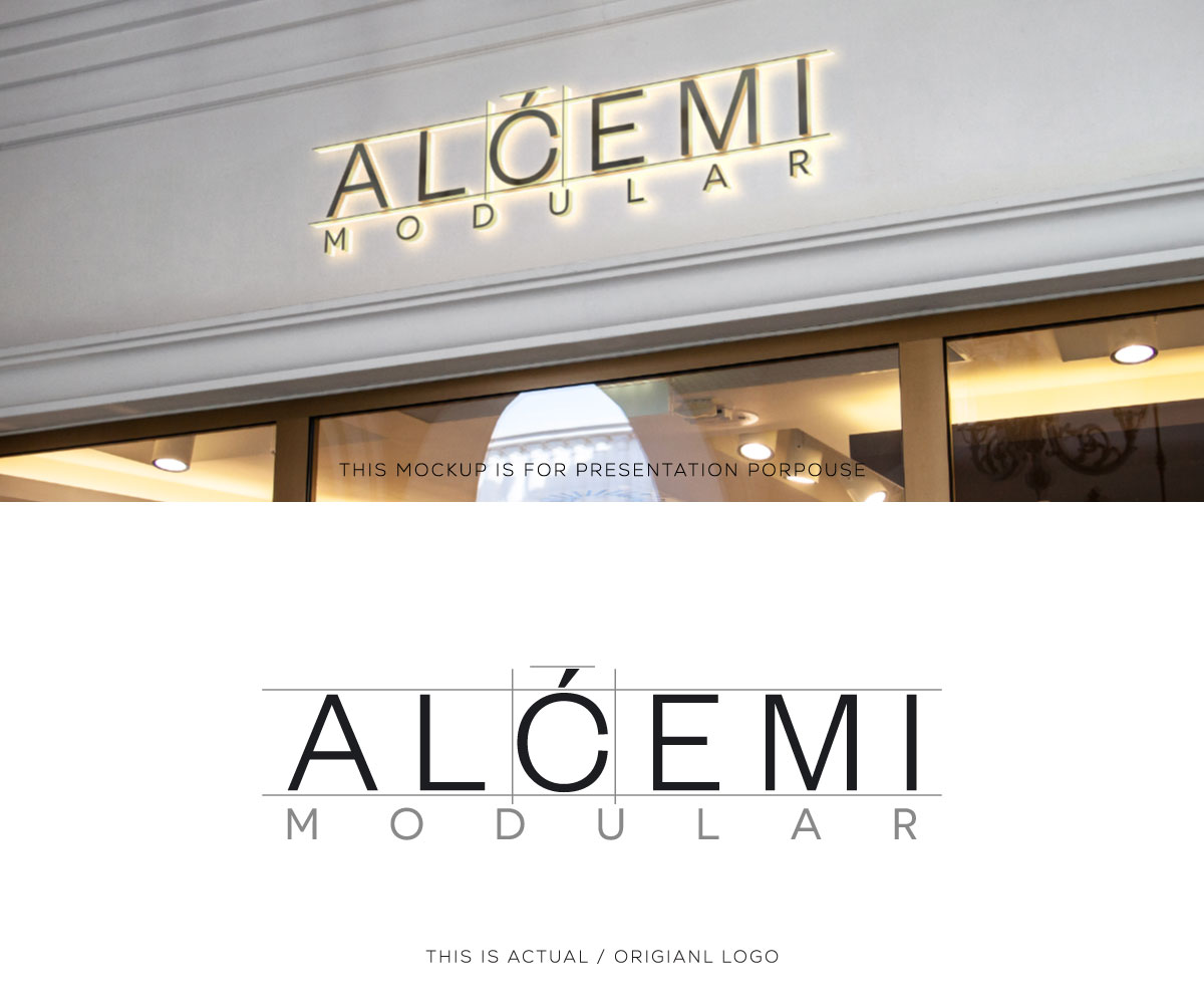 Logo Design by Ansh Design for ALCEMI MODULAR | Design #37725681