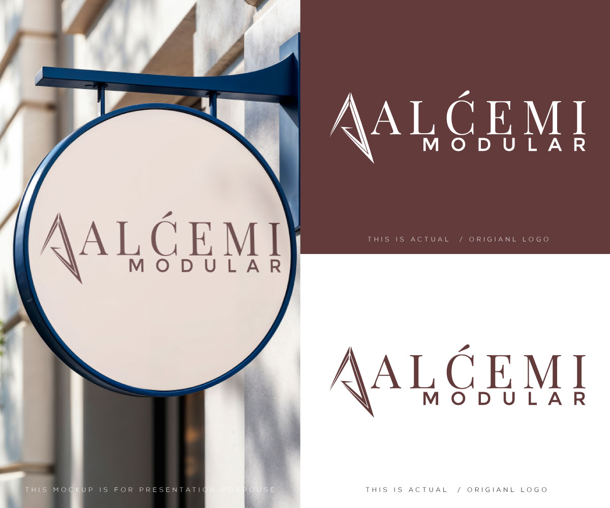 Logo Design by Ansh Design for ALCEMI MODULAR | Design #37725690