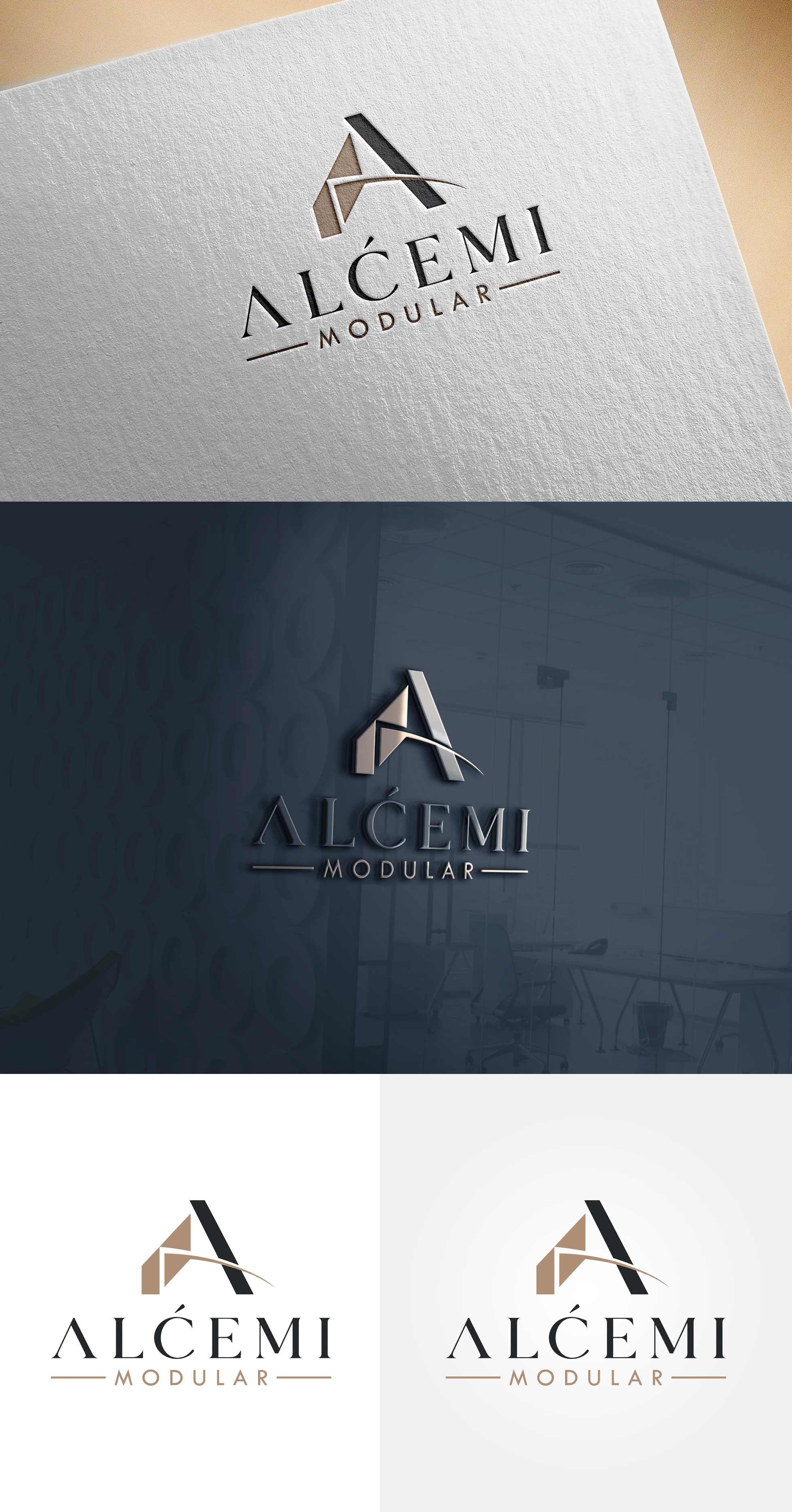 Logo Design by Soonia for ALCEMI MODULAR | Design #37726896