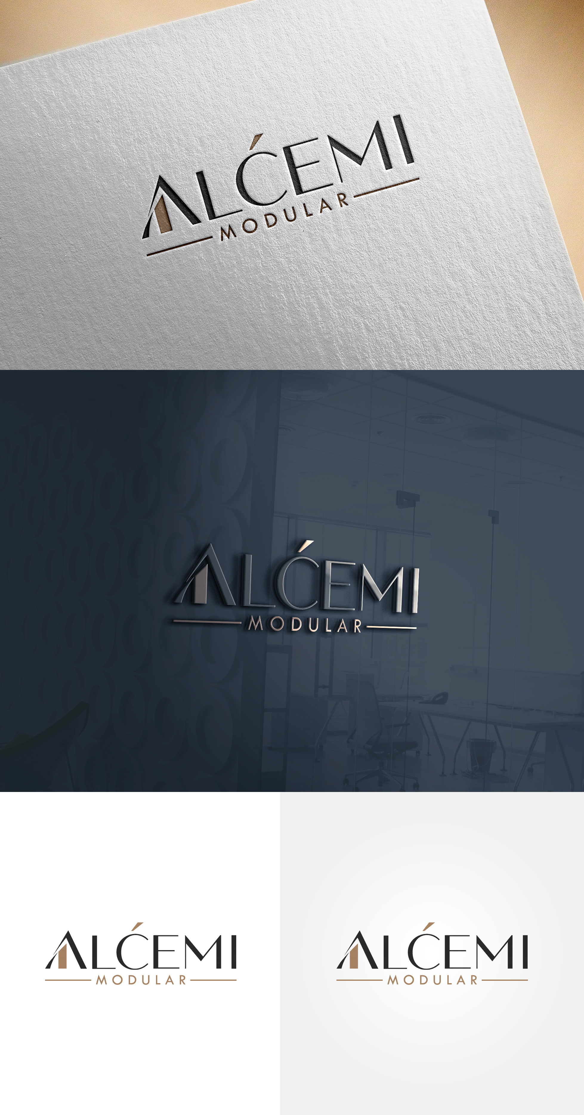 Logo Design by Soonia for ALCEMI MODULAR | Design #37726897