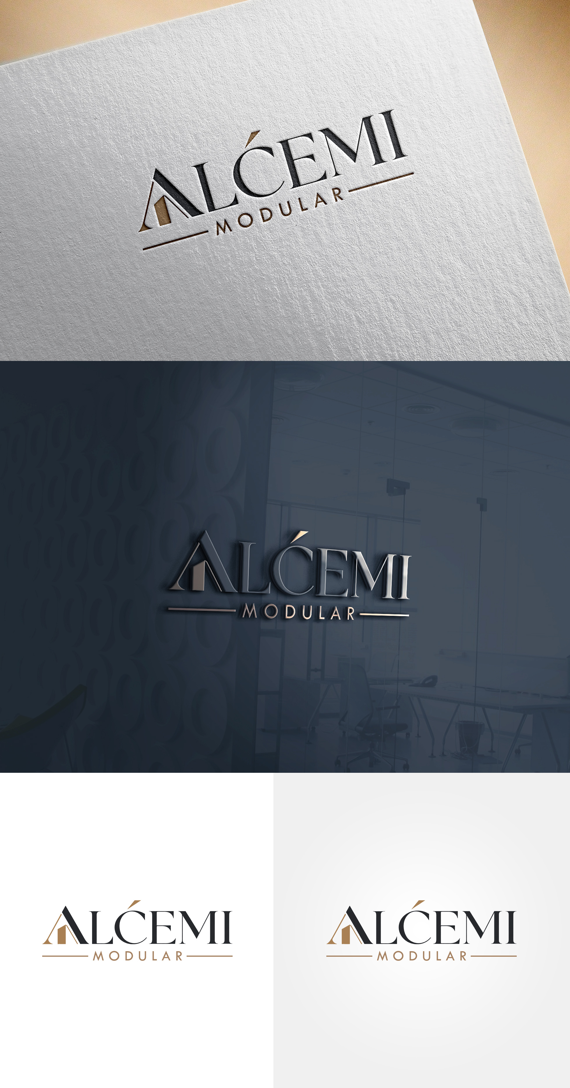 Logo Design by Soonia for ALCEMI MODULAR | Design #37726898