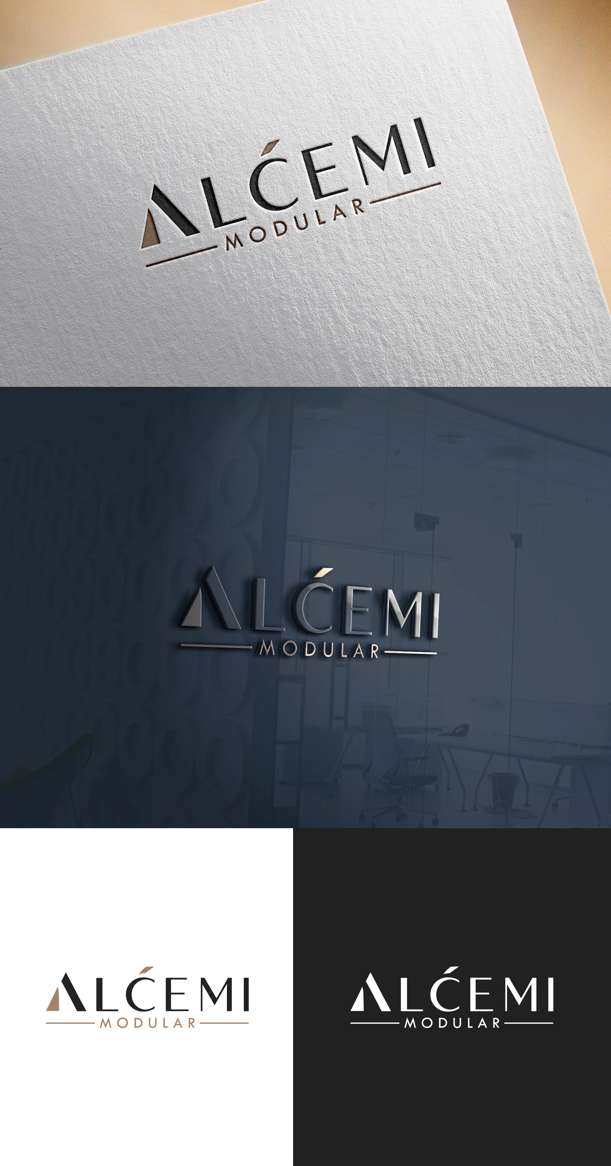Logo Design by Soonia for ALCEMI MODULAR | Design #37726899