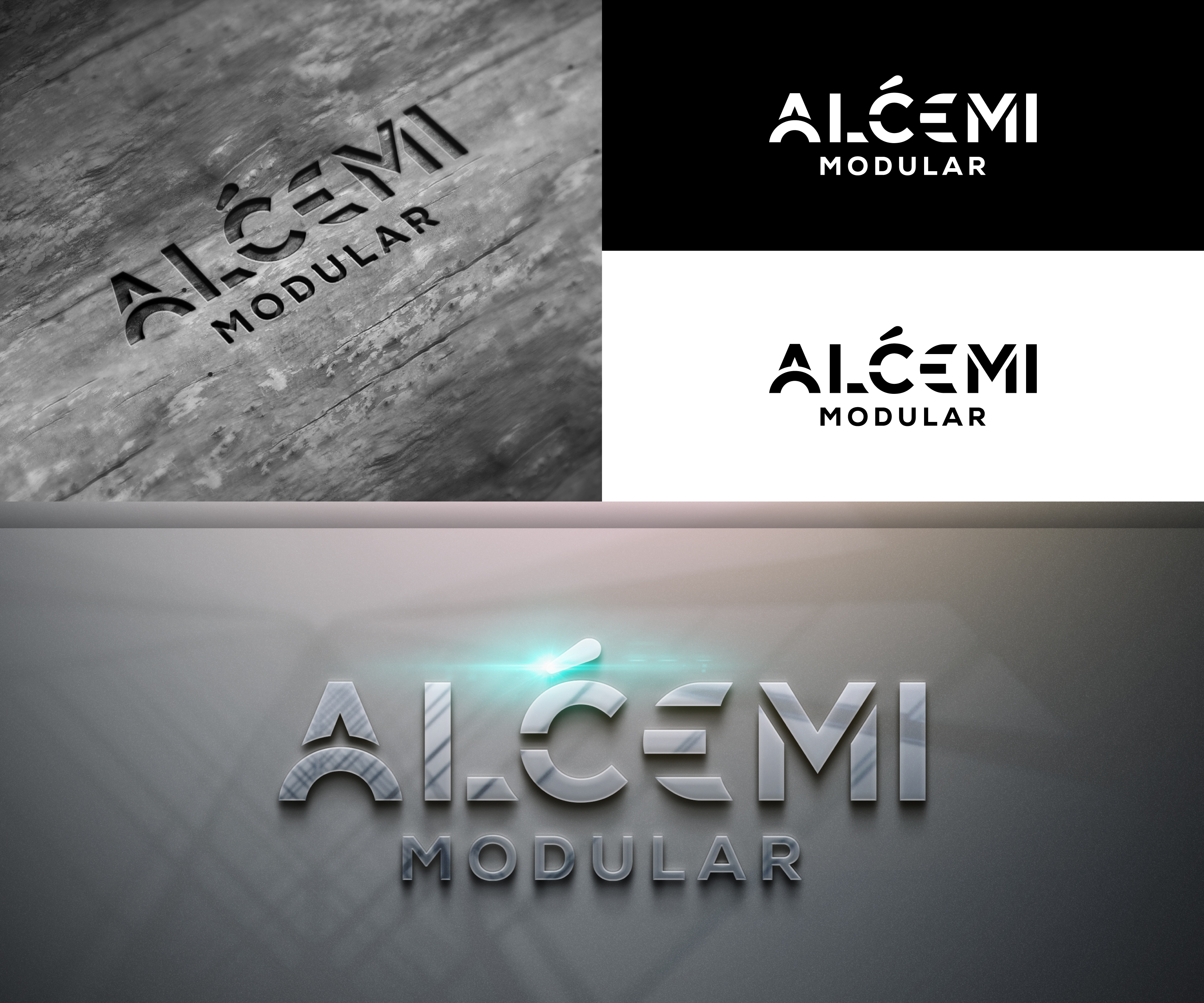 Logo Design by Indrawasih for ALCEMI MODULAR | Design #37739614