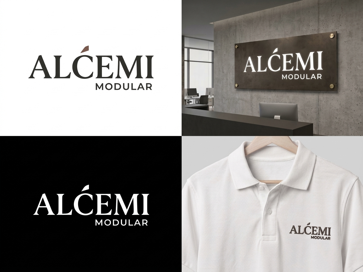 Logo Design by aneskayirt for ALCEMI MODULAR | Design #37725131
