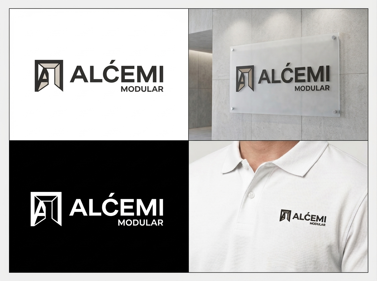 Logo Design by aneskayirt for ALCEMI MODULAR | Design #37725133
