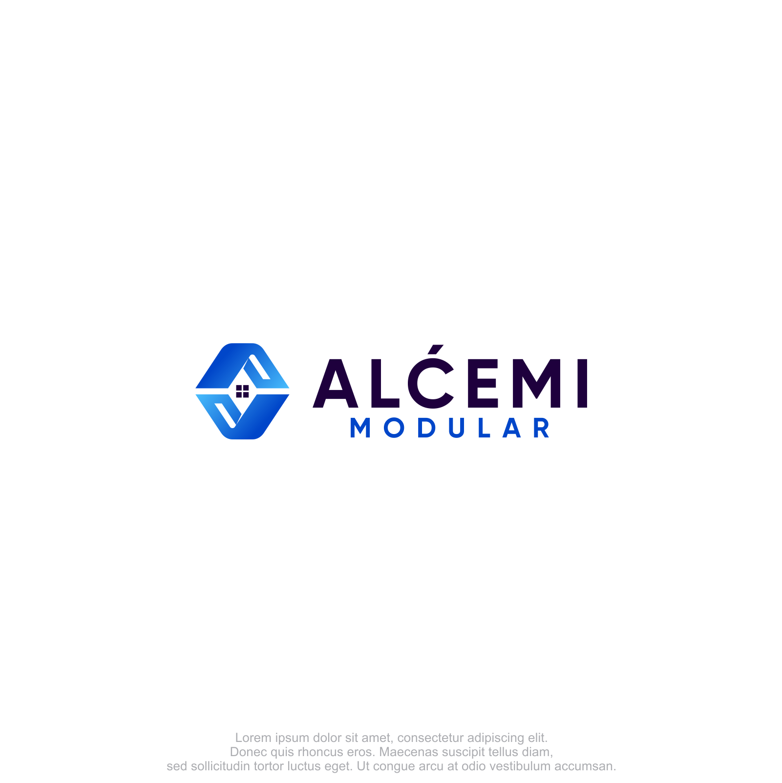 Logo Design by M.Syaiful Huda for ALCEMI MODULAR | Design #37724614